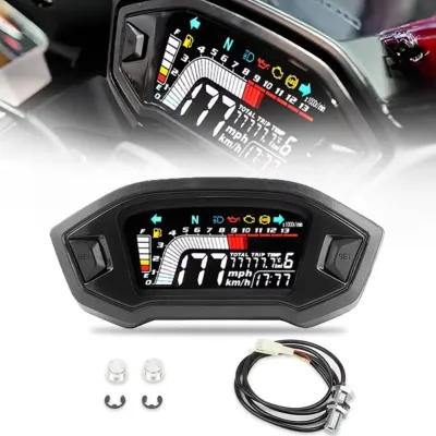 Bord moto universal SM6 LCD digital A1043