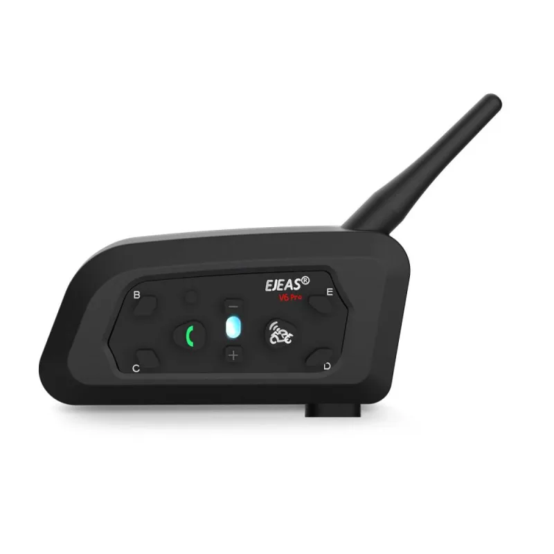 Intercom casca moto EJEAS V6 PRO+ Sistem de comunicare, USB C, aplicatie dedicata