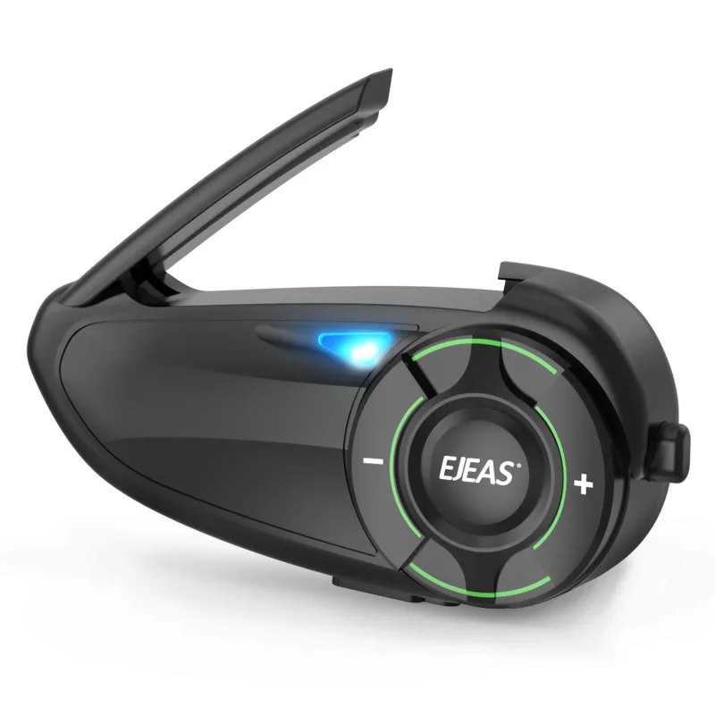 Intercom casca moto EJEAS Q8, Sistem de comunicare Bluetooth, 1000m , 6 persoane