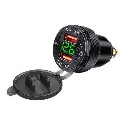 Incarcator rapid 3.0 Dual USB C BMW R1200GS R1250GS F800GS R1250 Tiger A1028