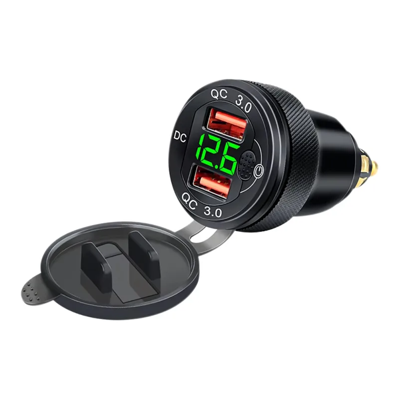 Incarcator rapid 3.0 Dual USB C BMW R1200GS R1250GS F800GS R1250 Tiger A1028