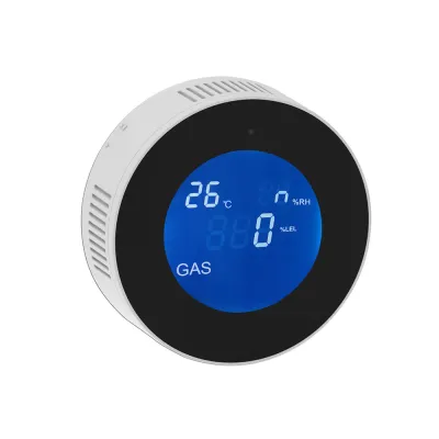 Detector scurgeri gaz WiFi, compatibil Tuya/Smartlife