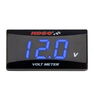 Voltmetru digital KOSO slim LCD universal A1004RED