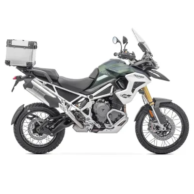 Top Case Cutie Moto spate aluminiu cu suport placa 45L