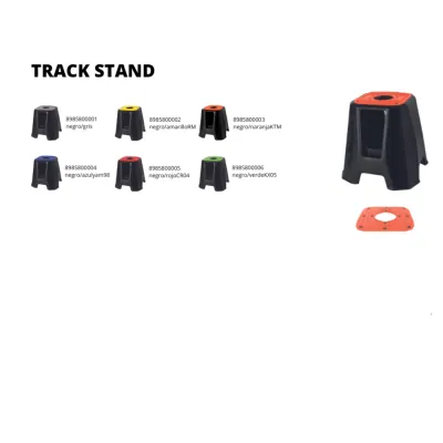 Stander moto Polisport Track cross enduro portocaliu