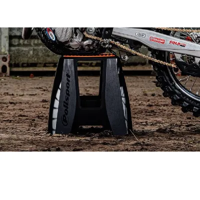 Stander moto Polisport Track cross enduro gri
