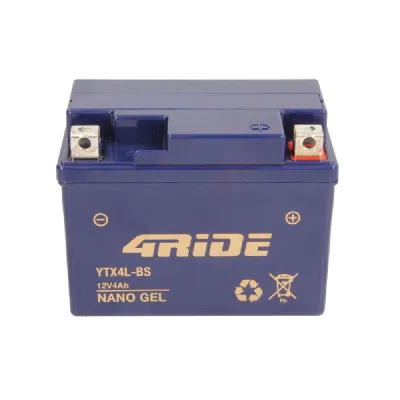 Baterie 4RIDE YTX4L-BS 4RIDE GEL Acumulator Moto