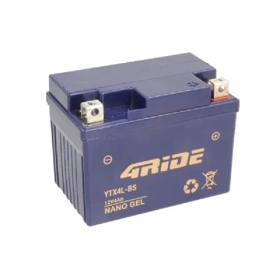 Baterie 4RIDE YTX4L-BS 4RIDE GEL Acumulator Moto