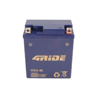 Baterie 4RIDE YTX7L-BS 4RIDE GEL Acumulator Moto
