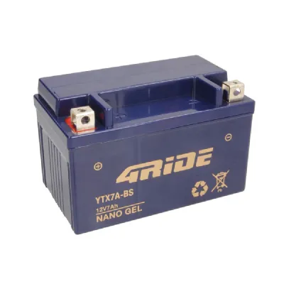 Baterie 4RIDE YTX7A-BS 4RIDE GEL Acumulator Moto