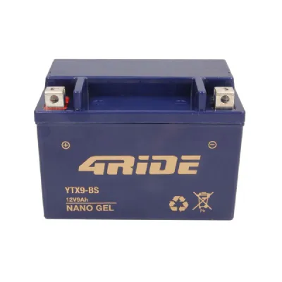 Baterie 4RIDE YTX9-BS 4RIDE GEL Acumulator Moto