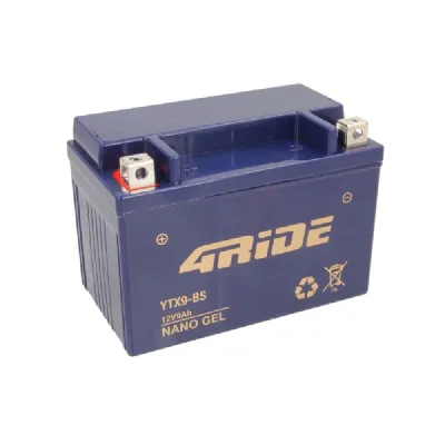 Baterie 4RIDE YTX9-BS 4RIDE GEL Acumulator Moto