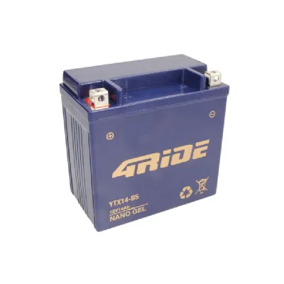 Baterie 4RIDE YTX14-BS 4RIDE GEL Acumulator Moto