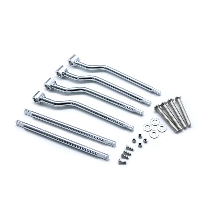Set Suport Sidecase Universal Chooper Cutii Laterale Crom