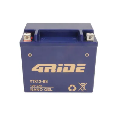 Baterie YTX12-BS 4RIDE GEL Acumulator Moto