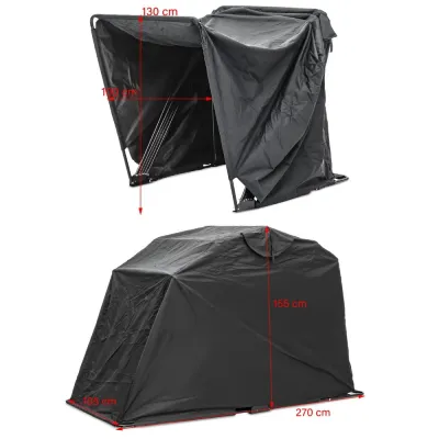 Cort Garaj Motocicleta Universal Pliabil Motoguard XL 270x105x155