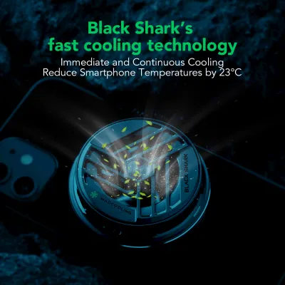 Black Shark Cooler Magnetic Racire Telefon Tableta Releu Pubg Fortnite