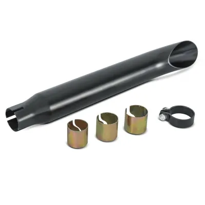 Toba Esapament Moto Chooper Cafe Racer Scrambler Neagra 510mm