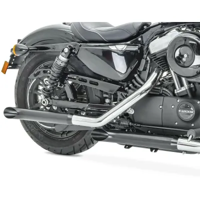 Toba Esapament Moto Chooper Cafe Racer Scrambler Neagra 510mm