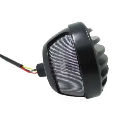 Lampa Stop Spate Moto Cafe racer custom chooper bobber Negru