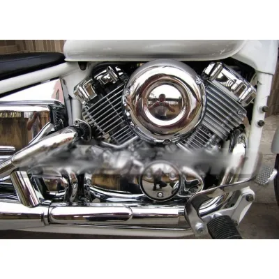 Capac Cromat Yamaha Dragstar XVS650 VStar Filtru Aer Carcasa