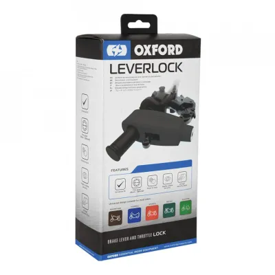 Blocator maneta frana Acceleratie OXFORD Moto LEVERLOCK Antifurt LK300
