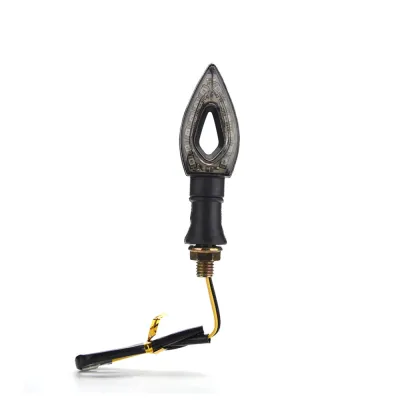 Set 2 Semnalizari Led Moto Atv Fumurii Negre Cross fata spate