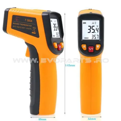 Termometru Pistol Laser Temperatura Non-Contact