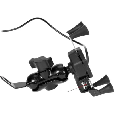 Suport Telefon Ghidon Moto Reglabil Incarcare USB