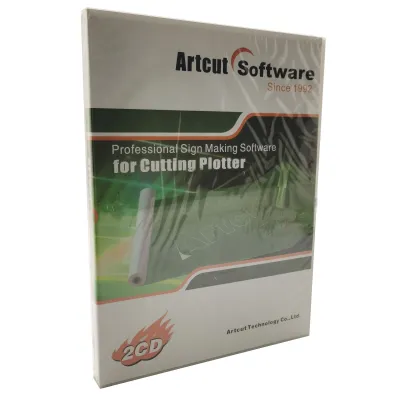 Software Program ARTCUT 2009 Cutter Plotter 2CD