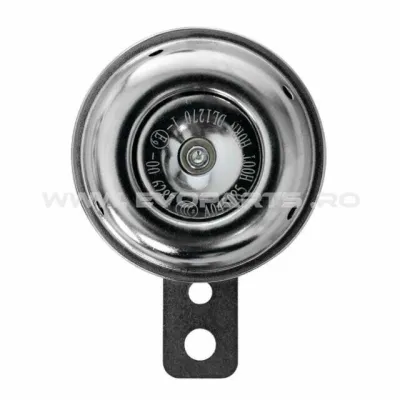 Claxon Moto Atv OXFORD 12V 105db Negru / Cromat - CROM