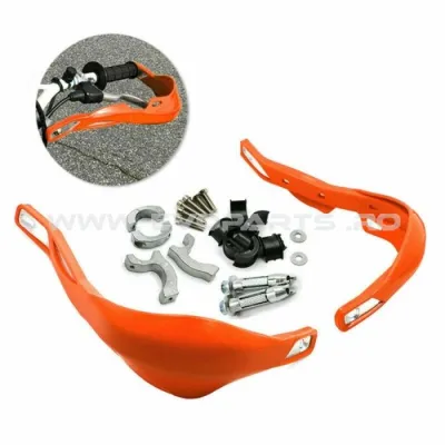 Handguard Universal ATV Cross Enduro Aparatori Ghidon Maini Protectii - ALBASTRU