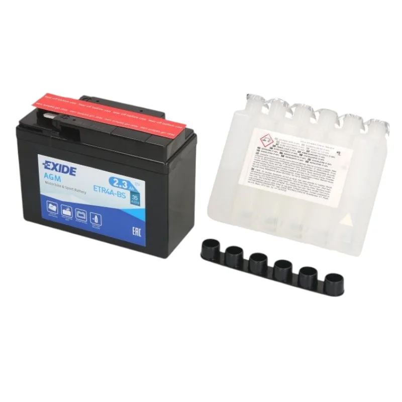 Baterie EXIDE AGM 12V 2.3AH (YTR4A-BS) Fara Intretinere