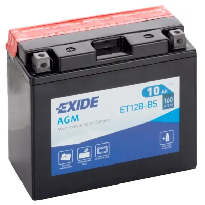 Baterie EXIDE AGM 12V 10AH (YT12B-BS) Fara Intretinere