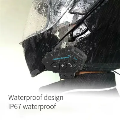 Intercom Casca Moto Sistem Comunicare Bluetooth Telefon