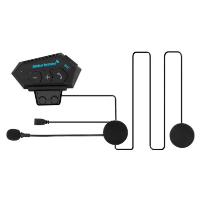 Intercom Casca Moto Sistem Comunicare Bluetooth Telefon