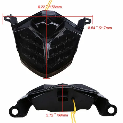 Stop Spate Kawasaki ZX6R ZX10R Z750 Z1000 Semnalizari
