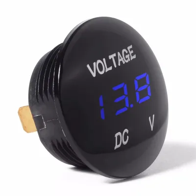 Voltmetru Universal Led Auto Moto Indicator Tensiune ATV
