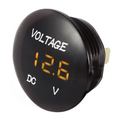 Voltmetru Universal Led Auto Moto Indicator Tensiune ATV