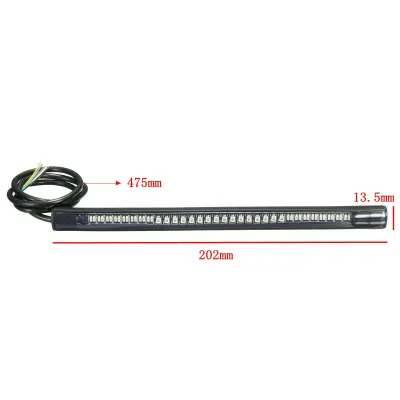 Stop LED Banda Flexibila Semnalizari MOTO cafe racer