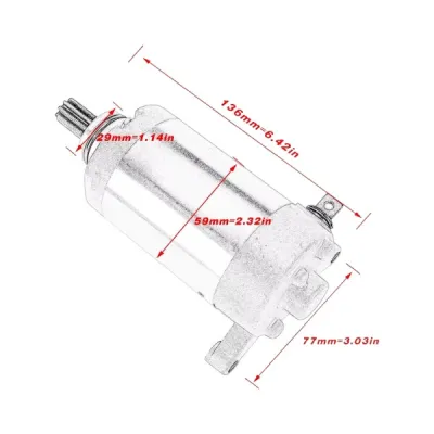 Electromotor Yamaha XT125R XT125X YBR125 TT-R125 A2182