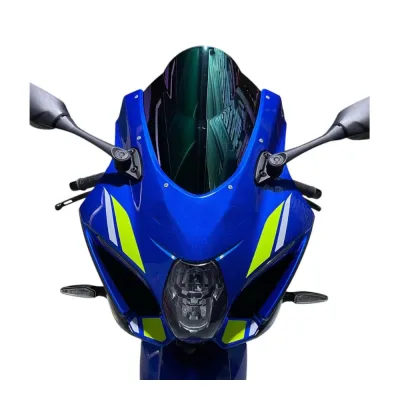 Parbriz Fumuriu Suzuki GSXR1000 GSXR 1000 K17 L7 2017 2021 Double Bubble Negru geam